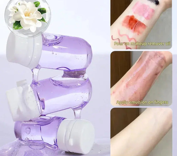 Camellia Cleansing Oil - Single-Use Packs, Deep Cleansing, Gentle Makeup Removal, Portable and Convenient