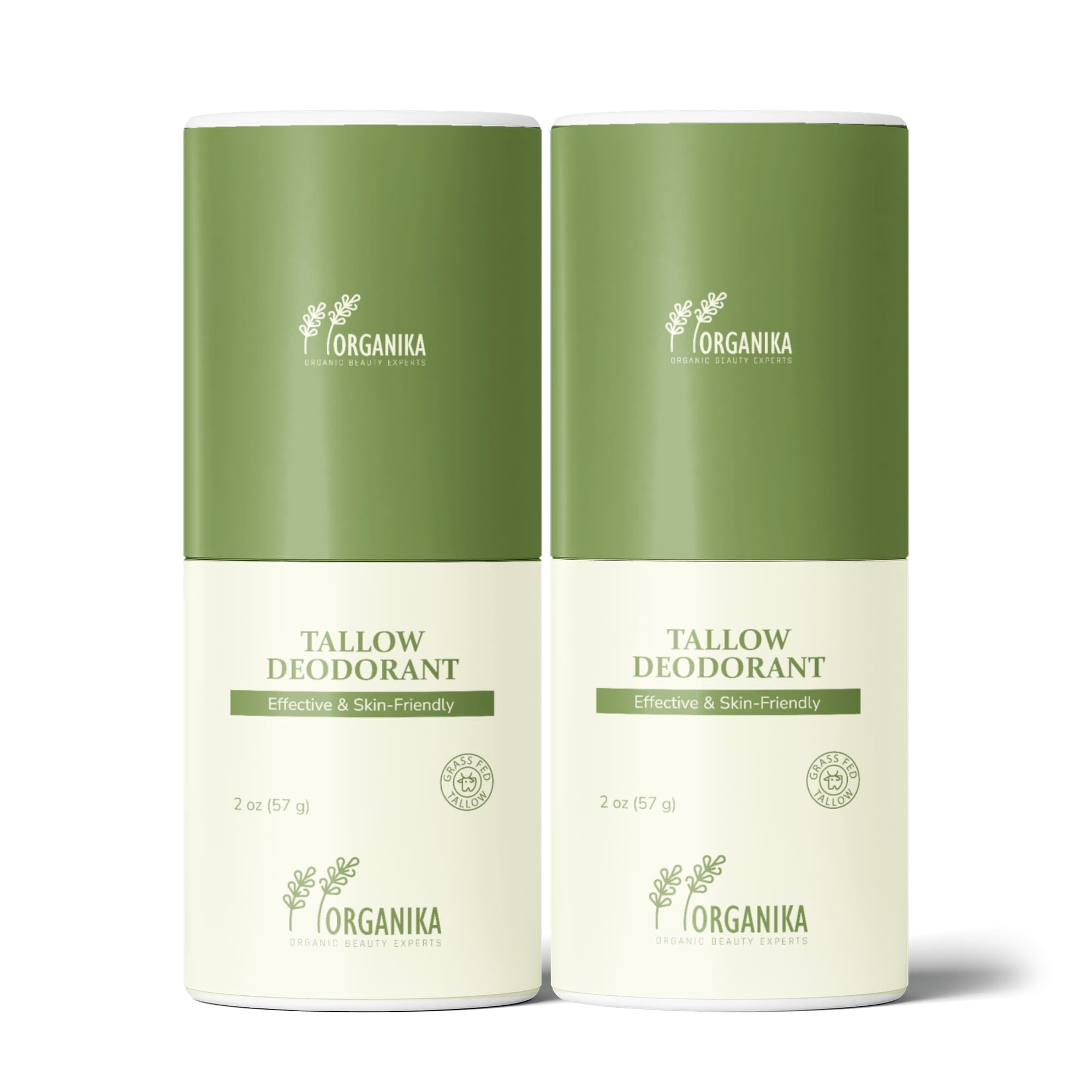 2 Pack Natural Tallow Deodorant Stick