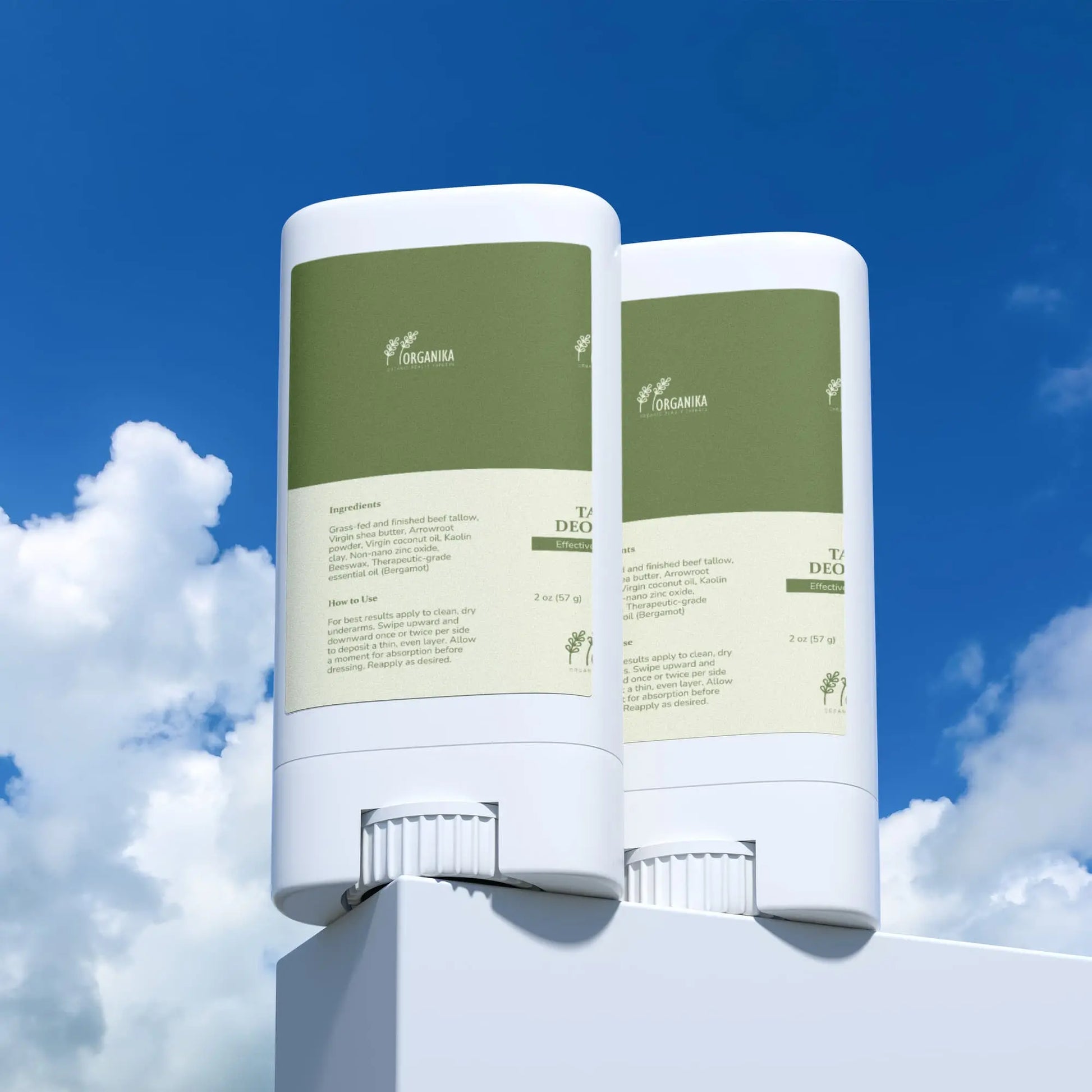 2 Pack Tallow Zinc Sun Stick BeautyBoss