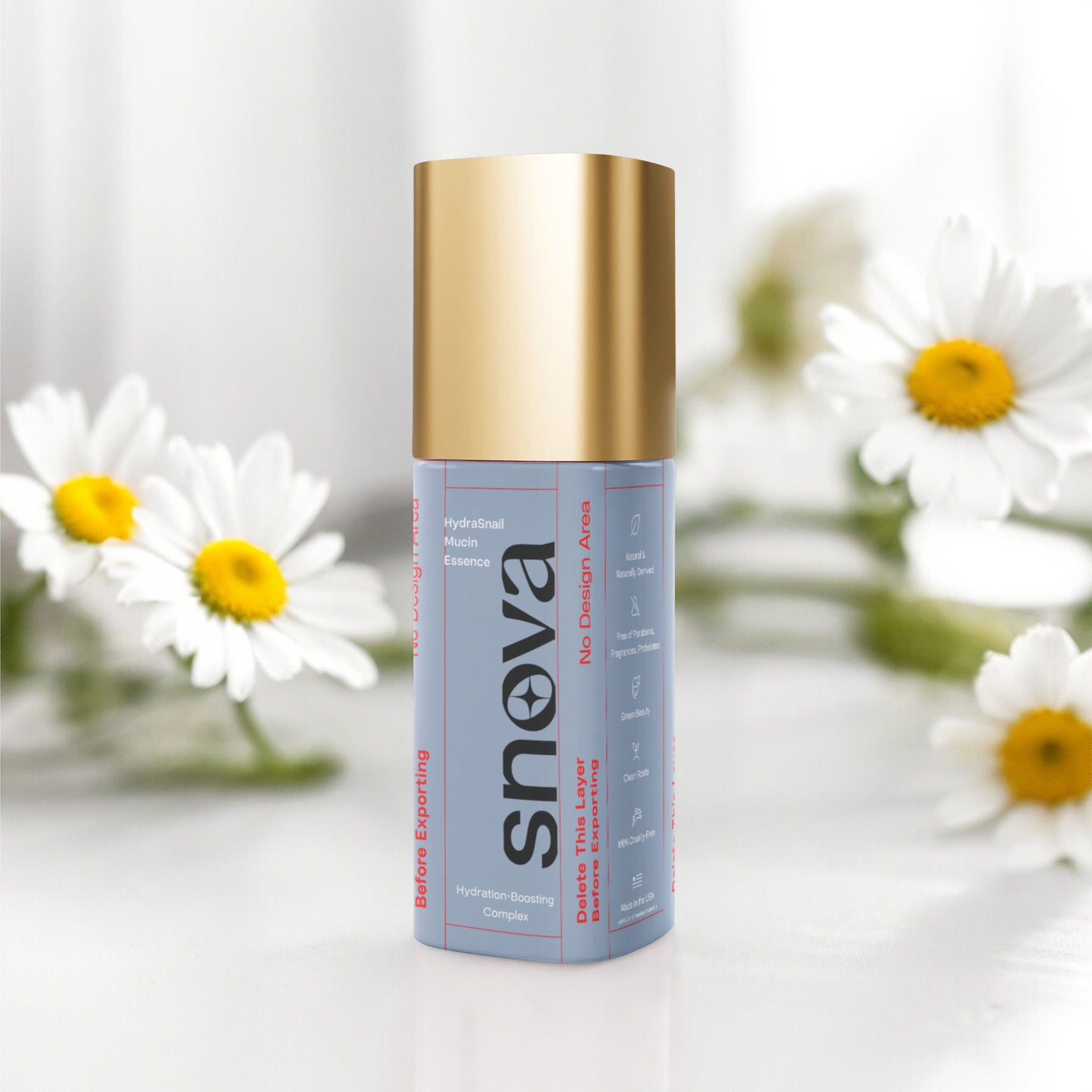 HydraSnail Mucin Essence Gold Cap