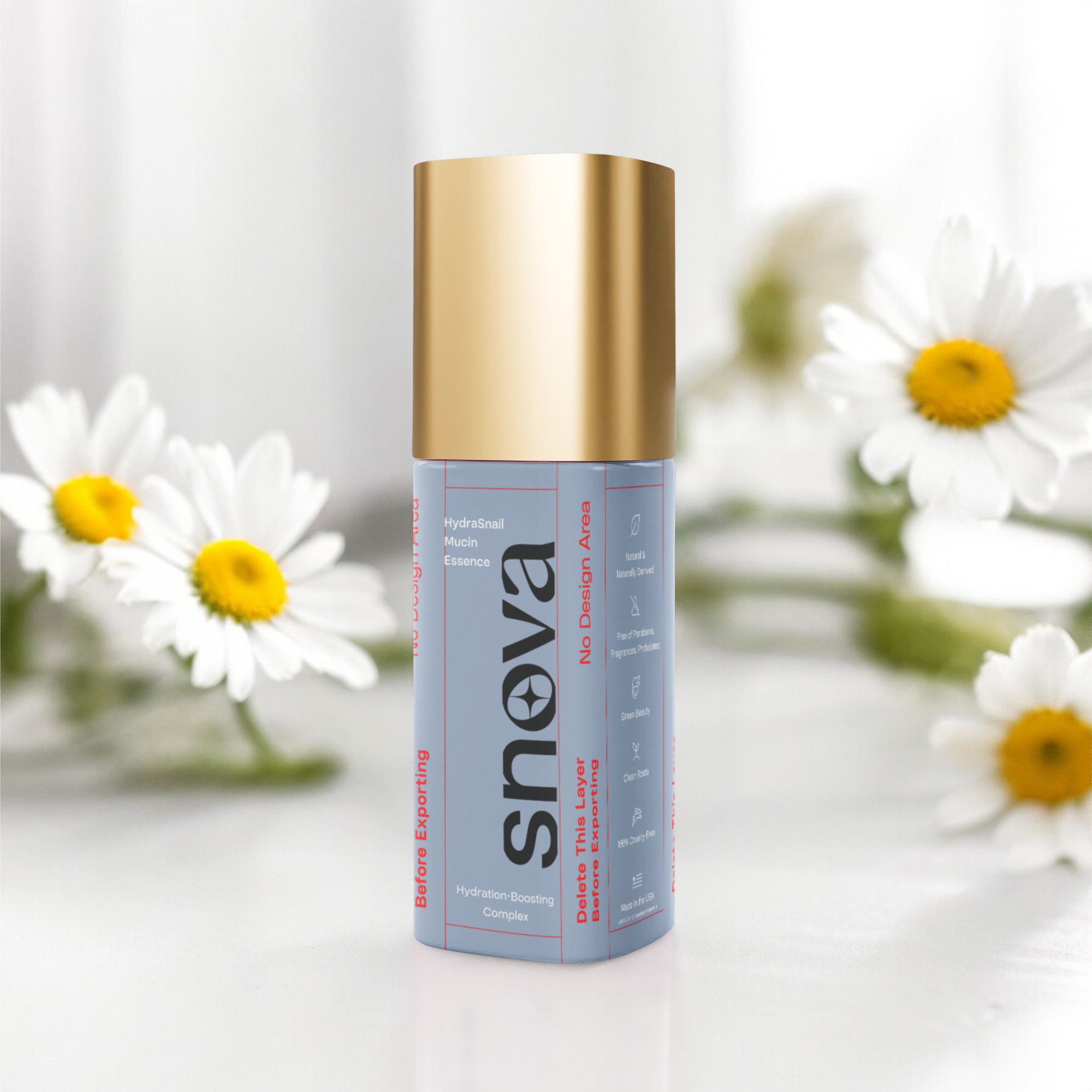HydraSnail Mucin Essence Gold Cap