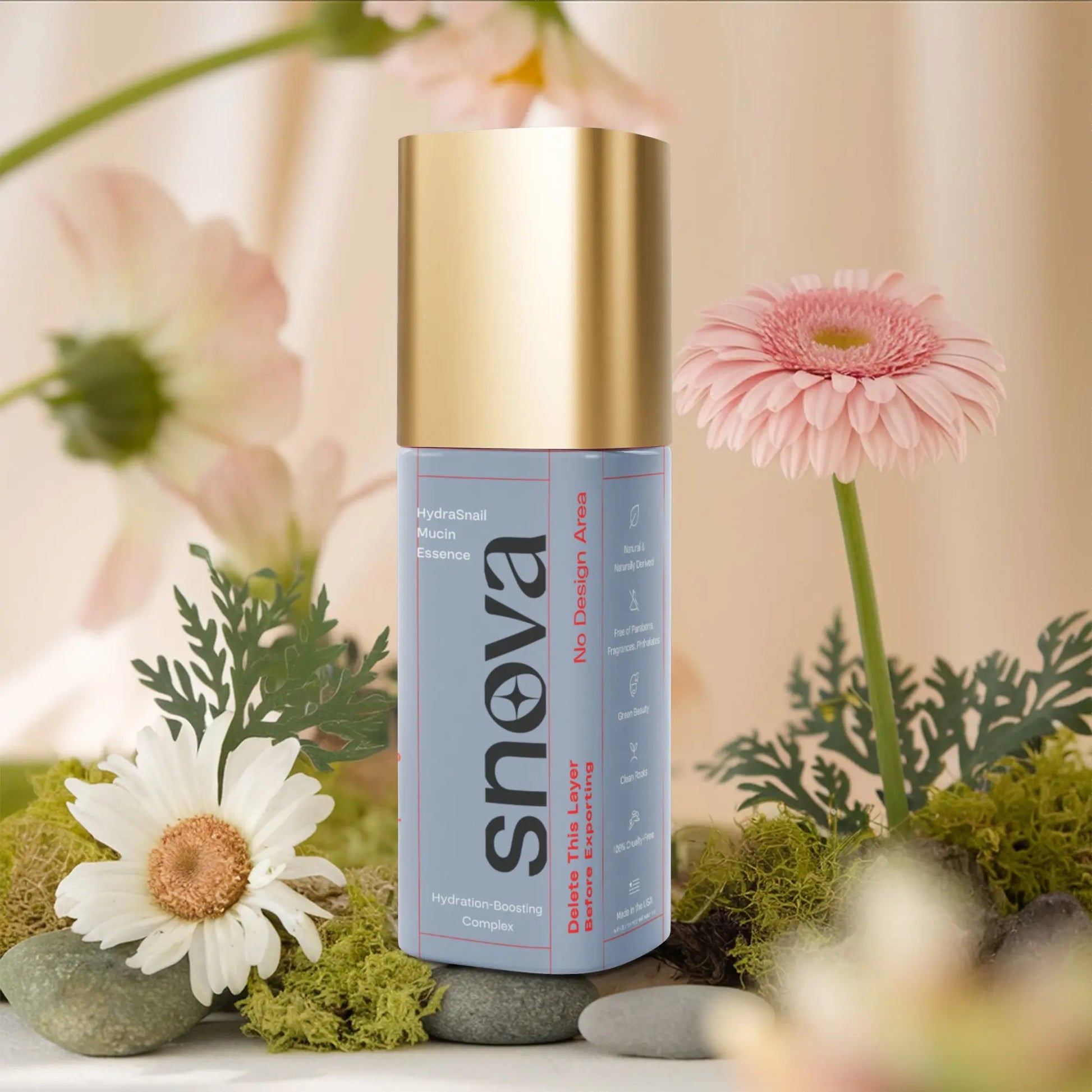 HydraSnail Mucin Essence Gold Cap BeautyBoss