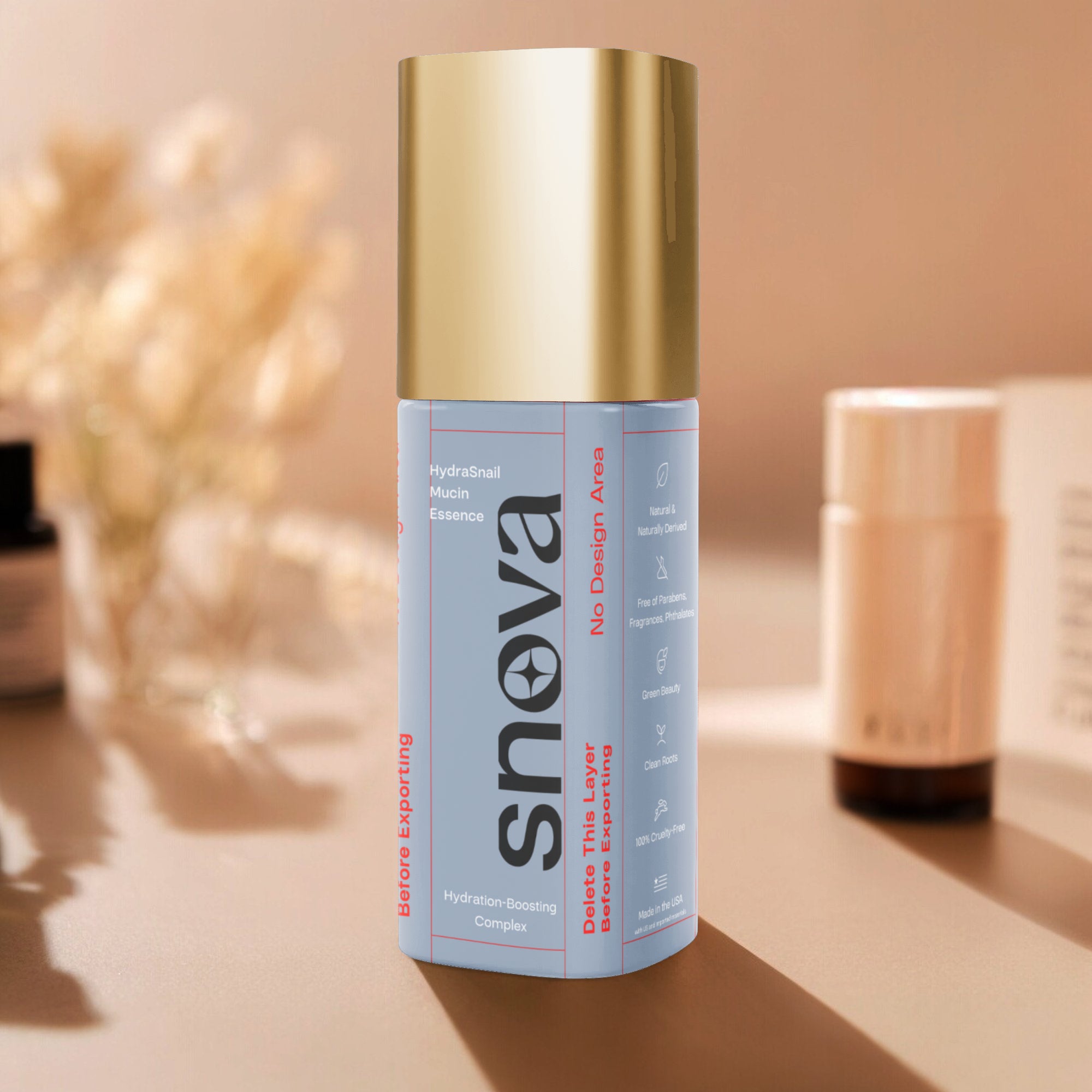 HydraSnail Mucin Essence Gold Cap