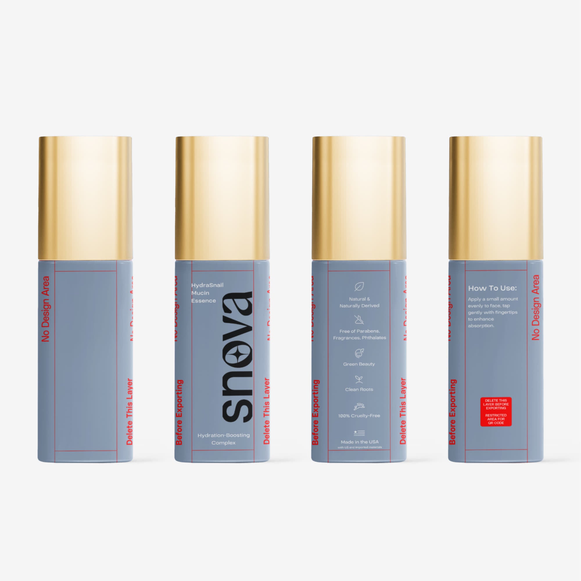 HydraSnail Mucin Essence Gold Cap