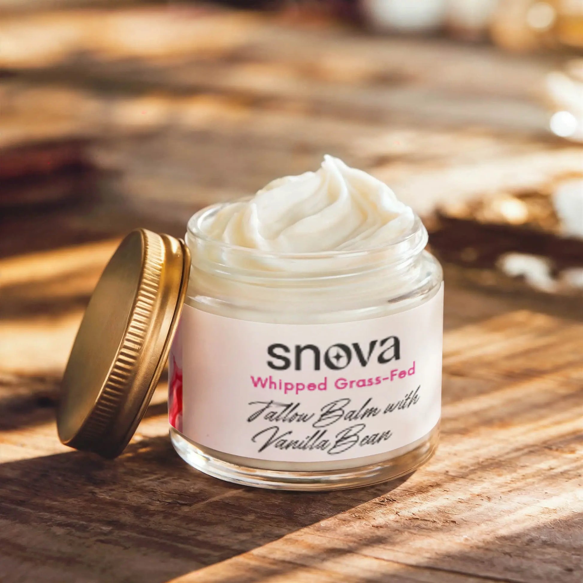 Whipped Grass-Fed Tallow Balm with Vanilla Bean BeautyBoss
