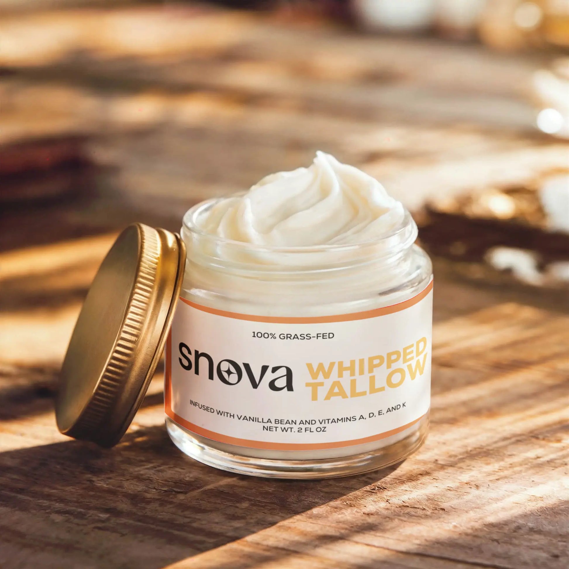 Whipped Grass-Fed Tallow Balm with Vanilla Bean BeautyBoss
