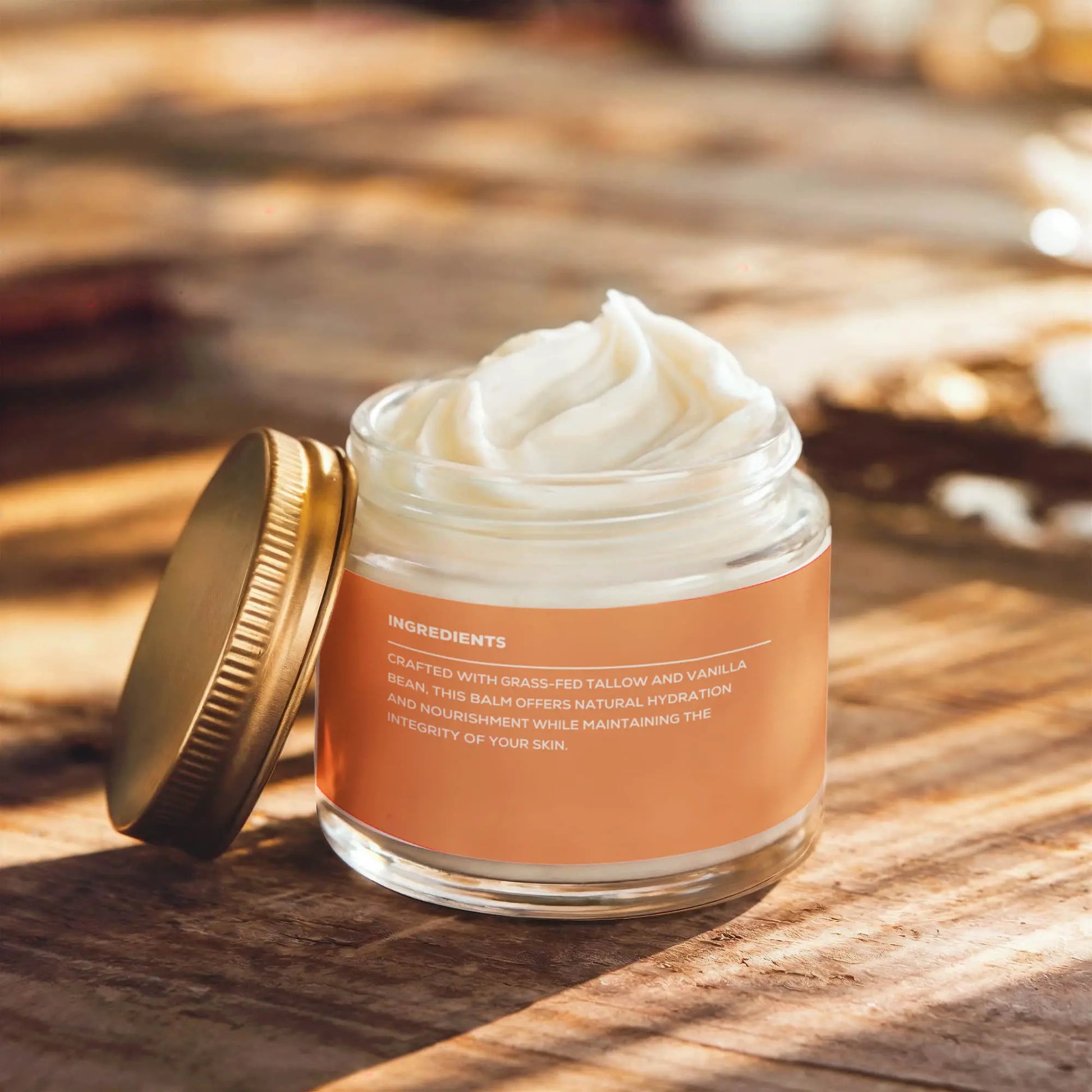 Whipped Grass-Fed Tallow Balm with Vanilla Bean BeautyBoss