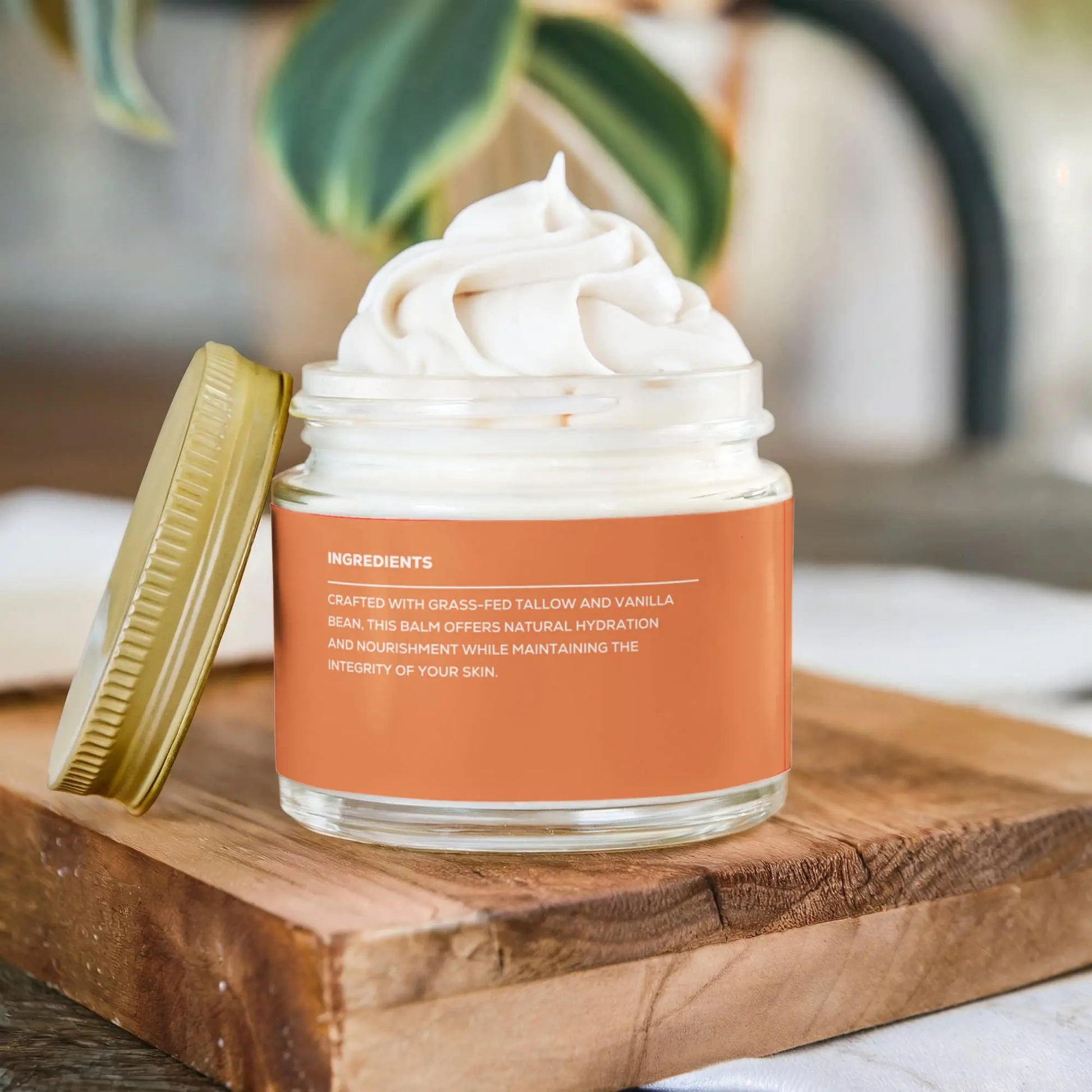 Whipped Grass-Fed Tallow Balm with Vanilla Bean BeautyBoss