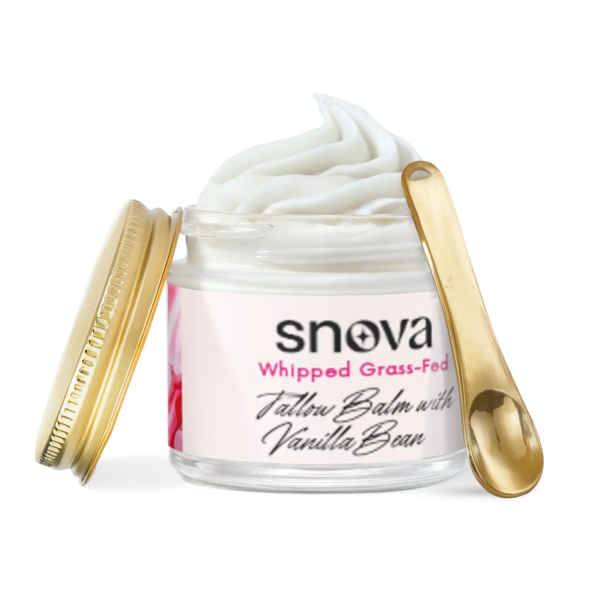 Whipped Grass-Fed Tallow Balm with Vanilla Bean BeautyBoss