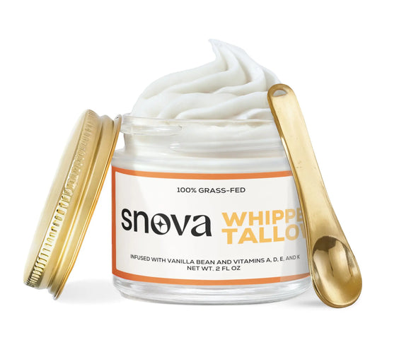 Whipped Grass-Fed Tallow Balm with Vanilla Bean BeautyBoss