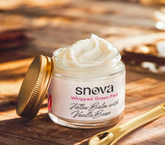 Whipped Grass-Fed Tallow Balm with Vanilla Bean BeautyBoss
