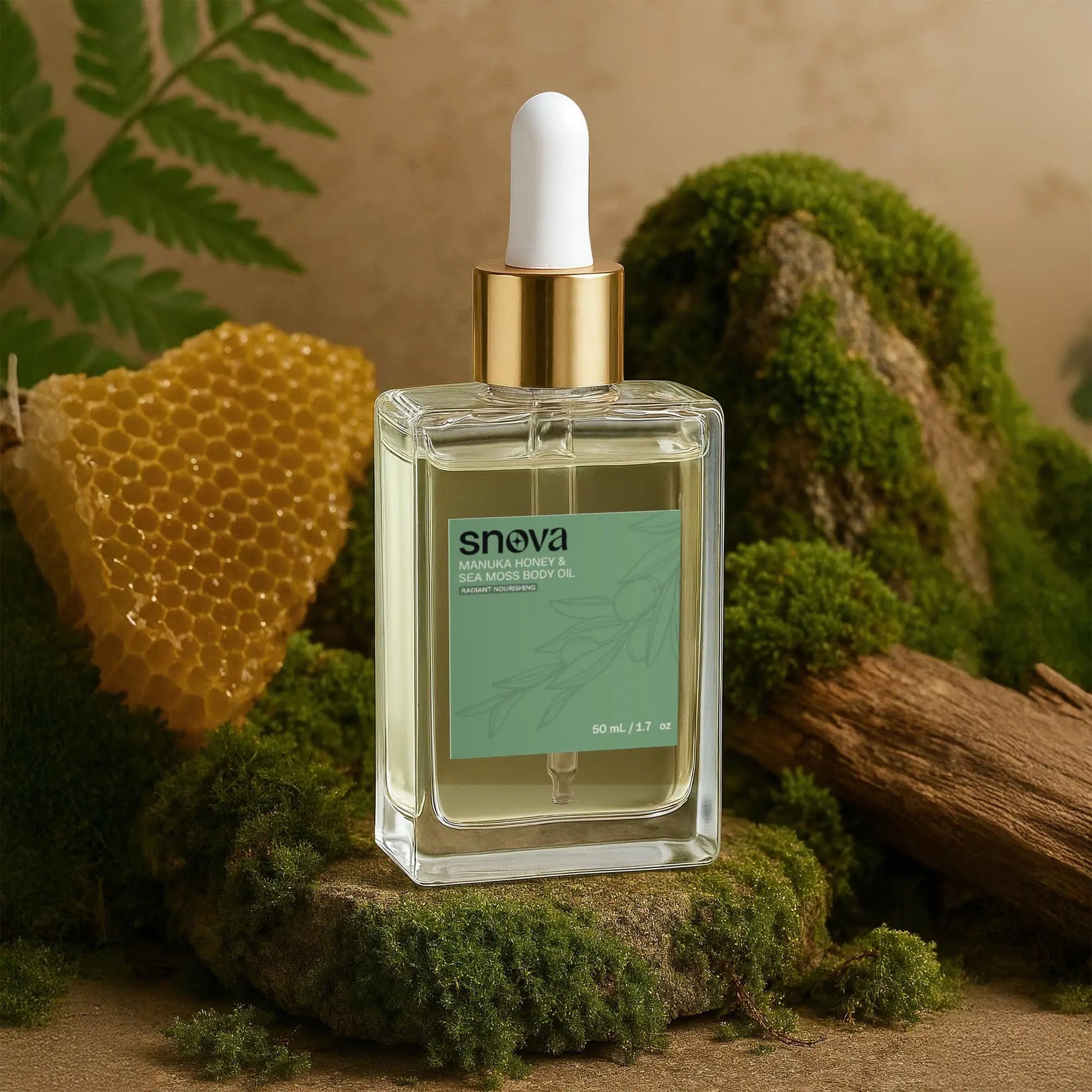 Manuka Honey Sea Moss Post-Shave Oil BeautyBoss