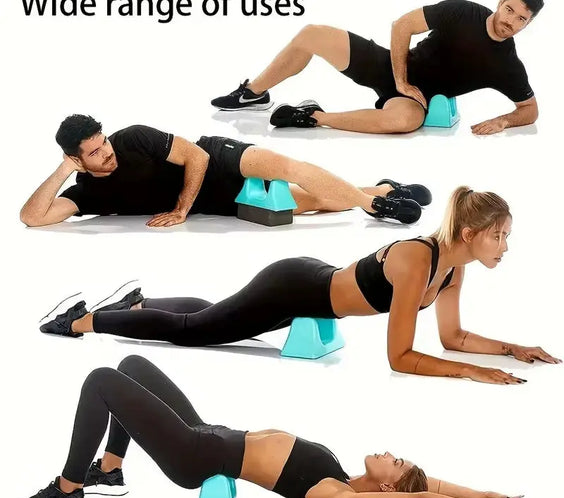 Deep Tissue Waist Muscle Relaxer Massager for Hip, Back and Psoas Training, Body Stretching with Ergonomic Design