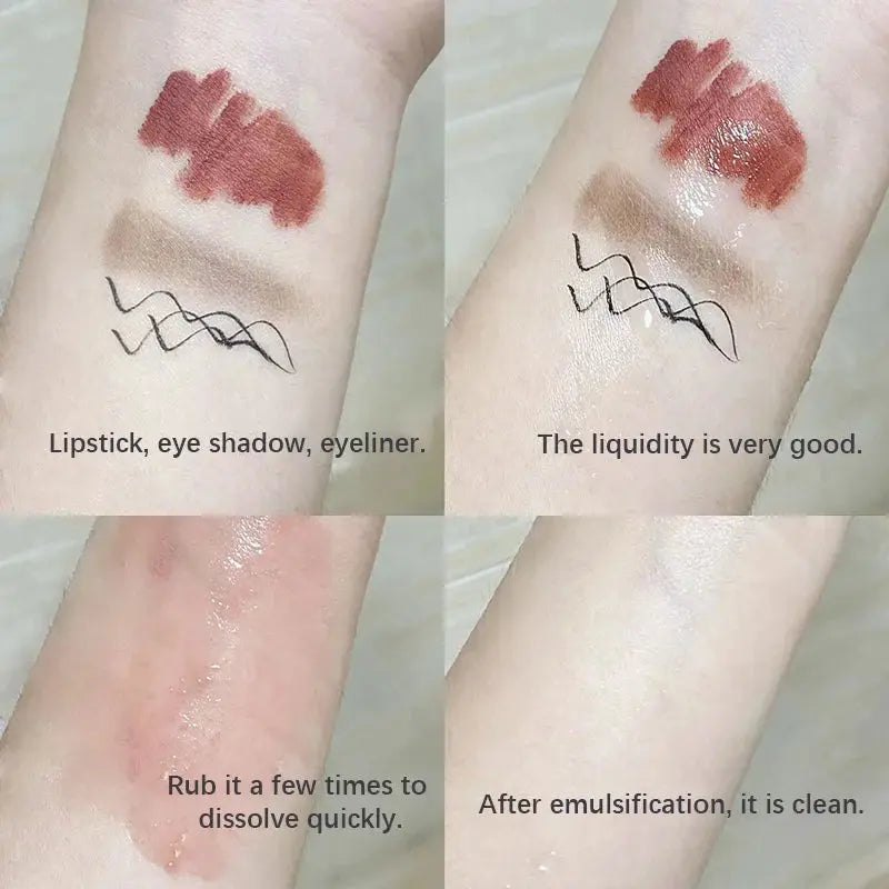 Camellia Cleansing Oil - Single-Use Packs, Deep Cleansing, Gentle Makeup Removal, Portable and Convenient