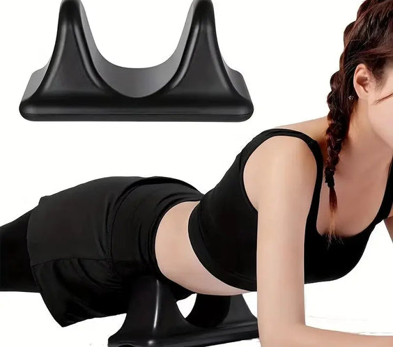 Deep Tissue Waist Muscle Relaxer Massager for Hip, Back and Psoas Training, Body Stretching with Ergonomic Design